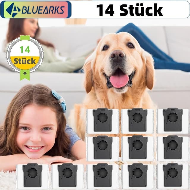 Thumbnail 6 de Bluearks 14 Staubbeutel für Dreame L10s Ultra Gen 2/Gen 3 & weitere Modelle – 3,2 Liter mit Aktivkohleschicht
