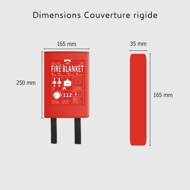 Thumbnail 2 de ELRO FB1300 Couverture Anti-Feu 1,2m x 1,2m