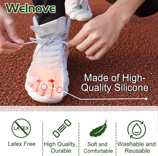 Thumbnail 4 de Welnove Zehentrenner Gel 12 Stück 🦶