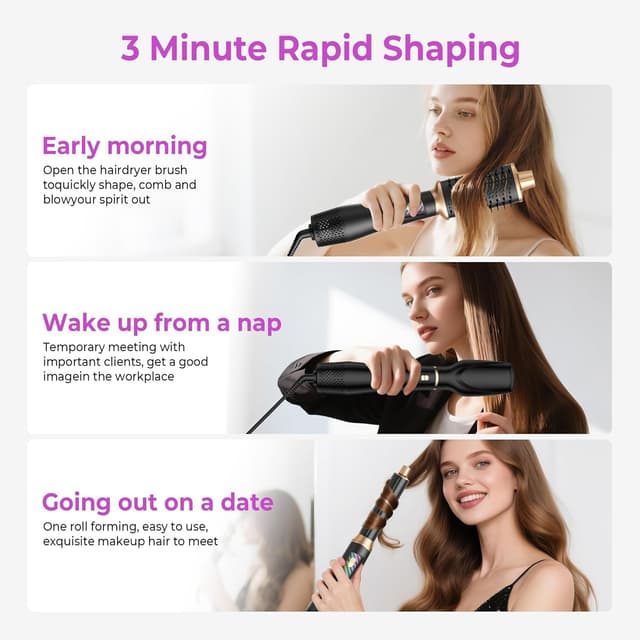 Thumbnail 4 de Neue Airstyler 5 in 1 Hairstyler Set 1000W