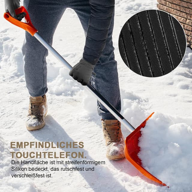 Detalle 1 de GXCROR Winterhandschuhe mit Touchscreen für 3 Größen