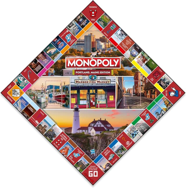 Thumbnail 1 de Monopoly Portland ME Edition board game 🎲