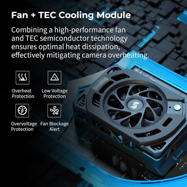 Thumbnail 6 de SMALLRIG Cooling Fan 5063 7000 U/min