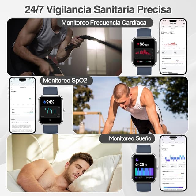 Thumbnail 4 de Konitee Smartwatch con Llamadas y Deportes