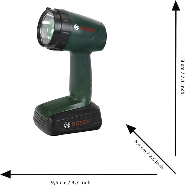 Detalle de Theo Klein Bosch 8448 – Lampe torche de jeu d’imitation