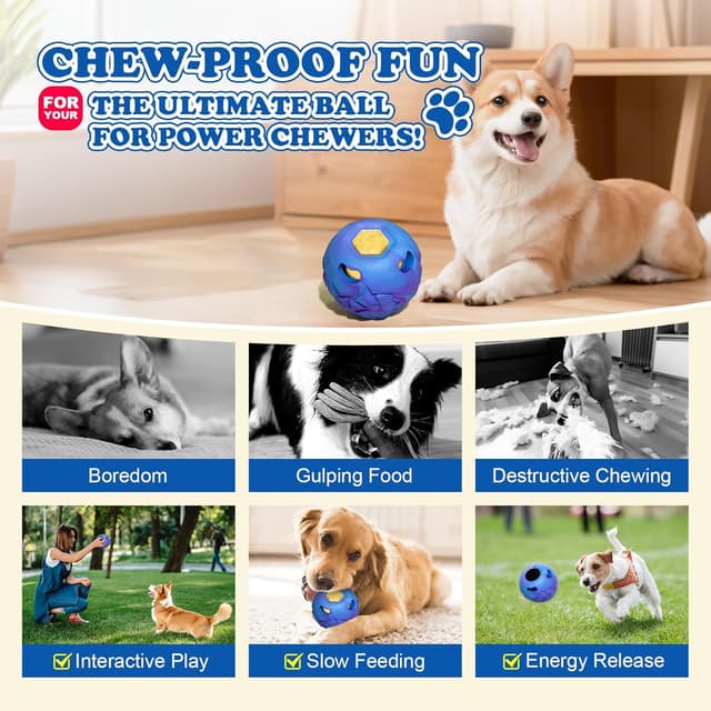 Thumbnail 5 de Freezeball Large interactive dog toy