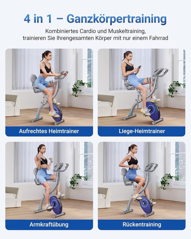 Detalle 2 de MERACH 4-in-1 Heimtrainer 16 Stufen