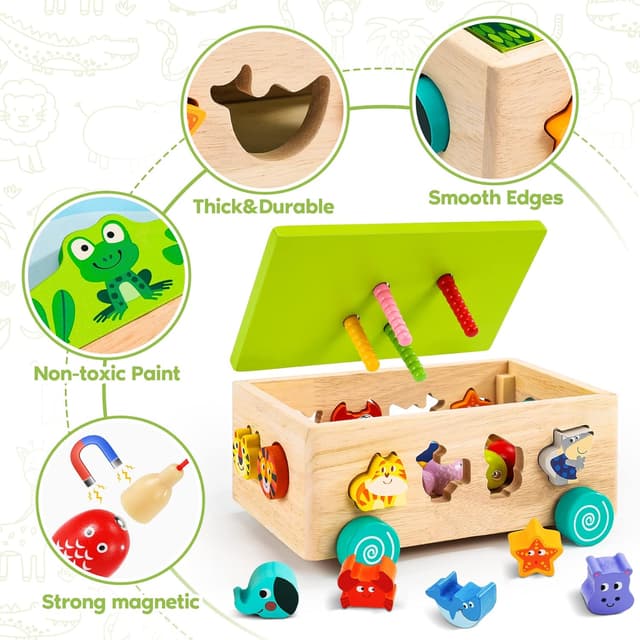 Thumbnail 5 de Giochi Montessori 6 in 1 per 2 anni