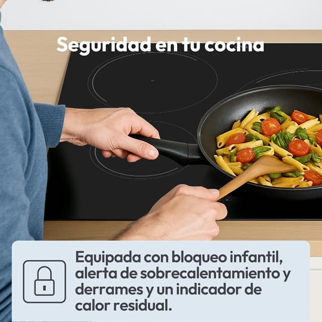 Thumbnail 2 de Candy Moderna CIDD633C placa inducción