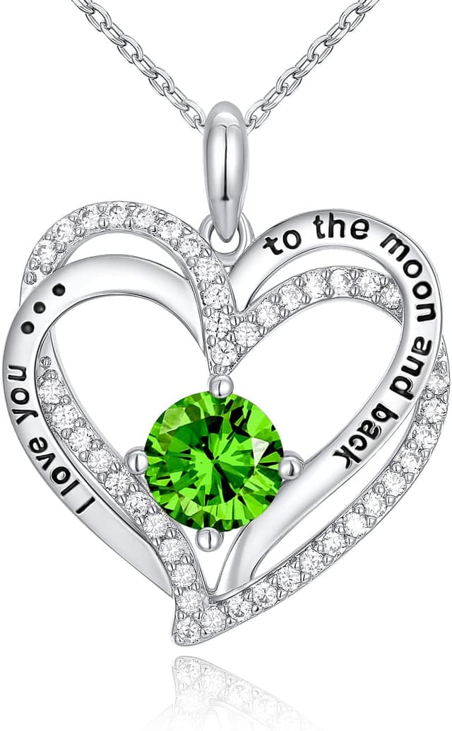 Detalle de CRYSLOVE Collar de Mujer Piedra Natal