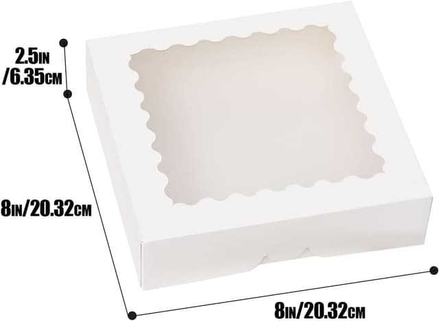 Detalle 1 de Gcardist Plätzchen Box Auto-pop Up Weiß