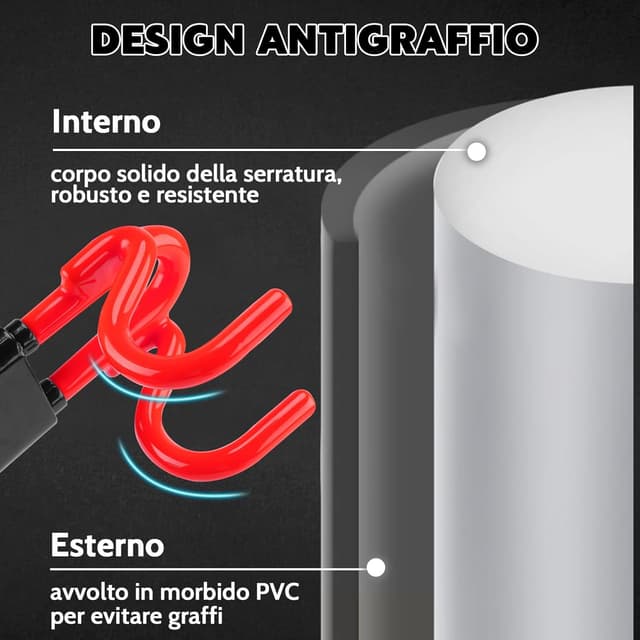 Thumbnail 4 de Tevlaphee Blocca Sterzo Auto regolabile 5,5–13,8"