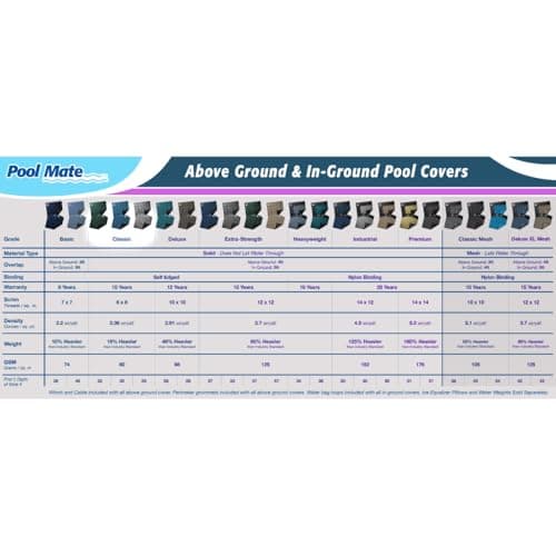 Detalle 1 de Pool Mate 352141-4PM Cubierta de Invierno para Alberca Ovalada
