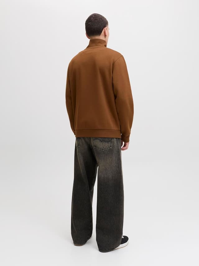 Thumbnail 4 de JACK & JONES Sweat Demi-fermeture 61% polyester