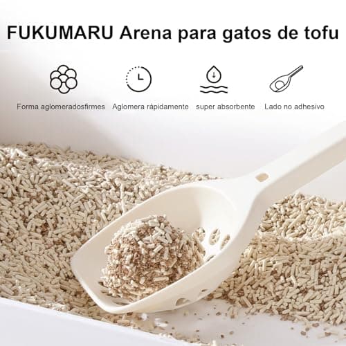 Thumbnail 2 de FUKUMARU Arena de Tofu para Gatos 10.8kg