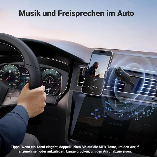 Thumbnail 4 de UGREEN Bluetooth Sender und Empfänger 140 mAh