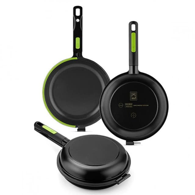 Detalle de BRA Prior Sartén Doble 20 cm para tortillas