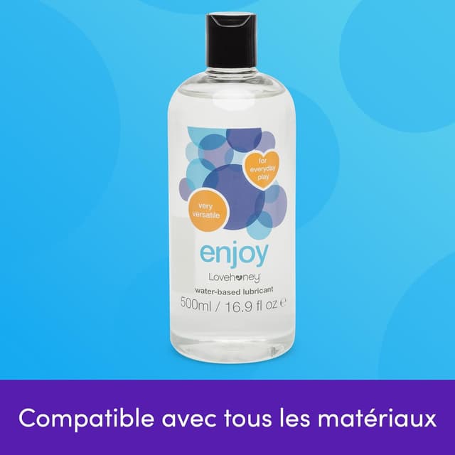 Thumbnail 2 de Lovehoney Enjoy Gel Lubrifiant à Base d’Eau 500 ml 💧