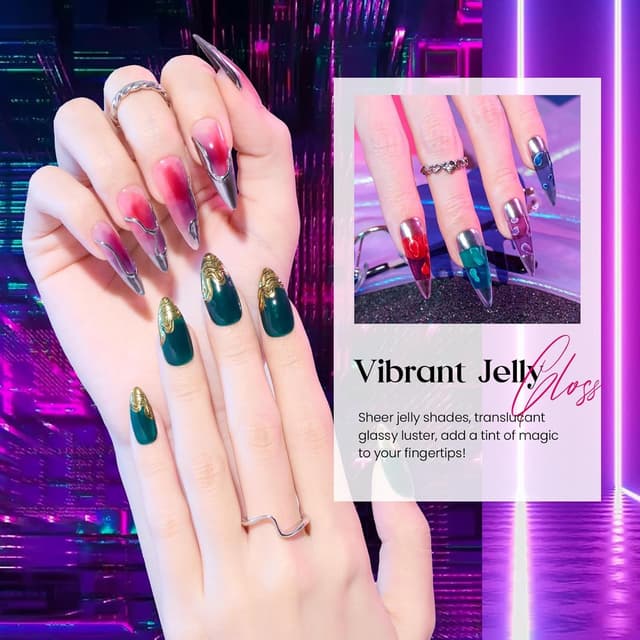 Detalle de Beetles Jelly Gel Nail Polish 7.5ml ๐