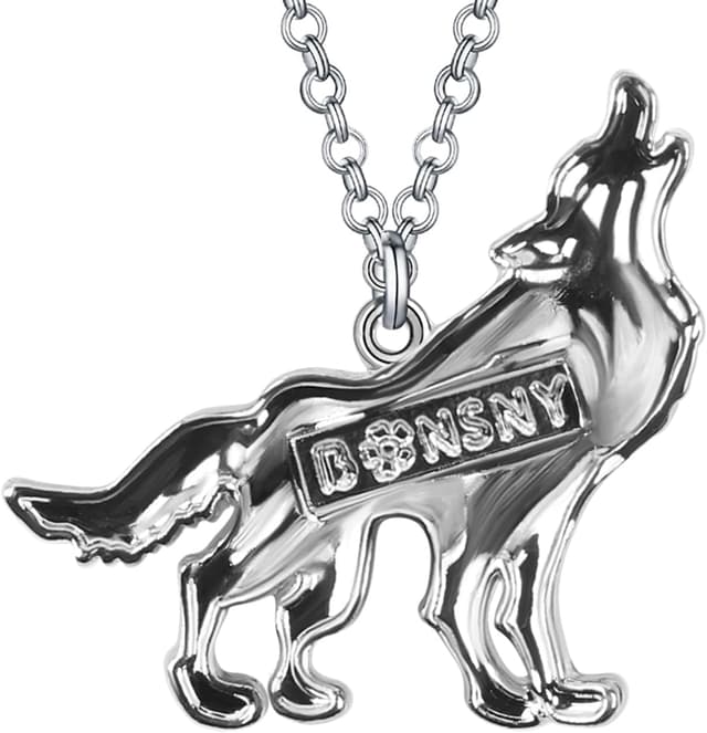 Thumbnail 4 de Enamel Alloy Wolf Necklace pendant jewellery 🧿