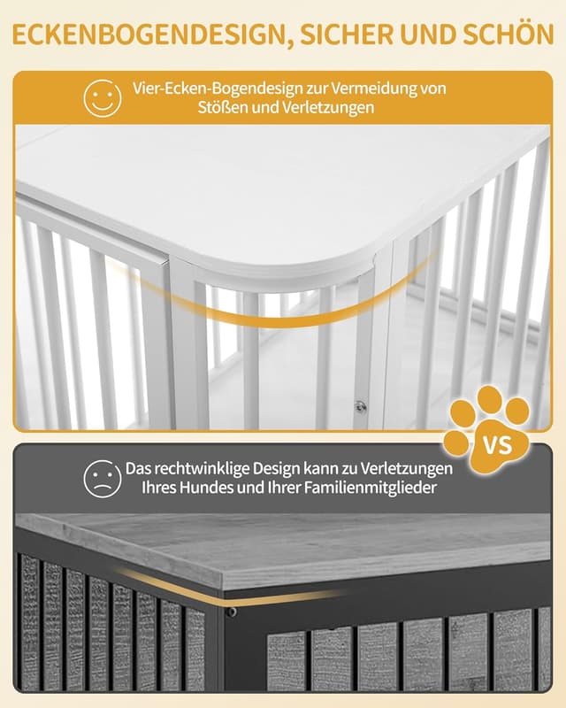 Thumbnail 3 de Hzuaneri Hundekäfig Möbel Innenbox