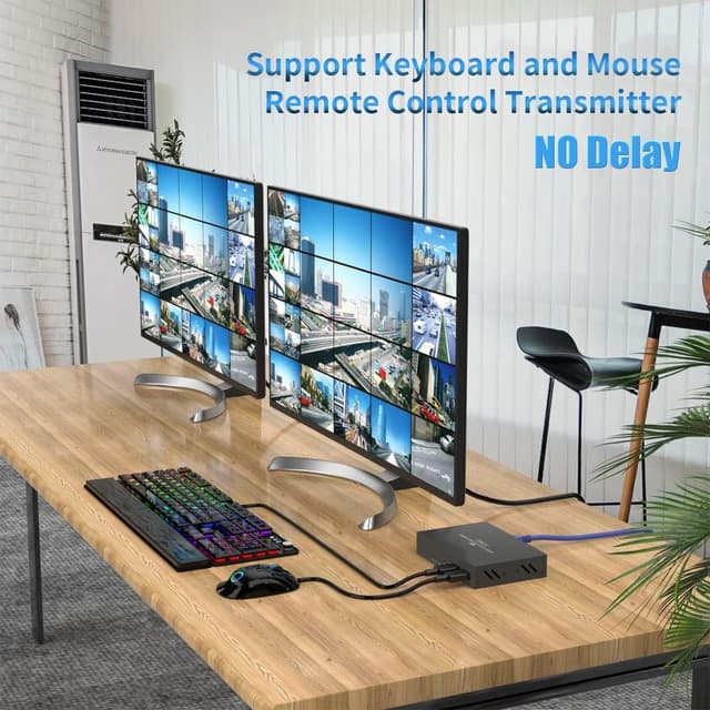 Detalle 2 de PWAY HDMI extender 4K at 60Hz, 100m