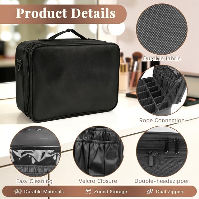 Thumbnail 5 de Extra Large Travel Makeup Bag 37.5cm