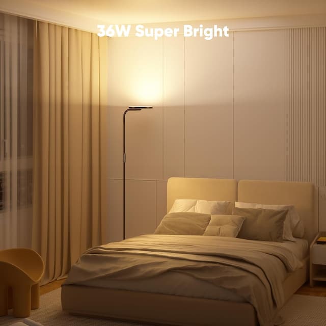 Detalle 2 de SIBRILLE Stehlampe 36W dimmbar 175 cm ⛺