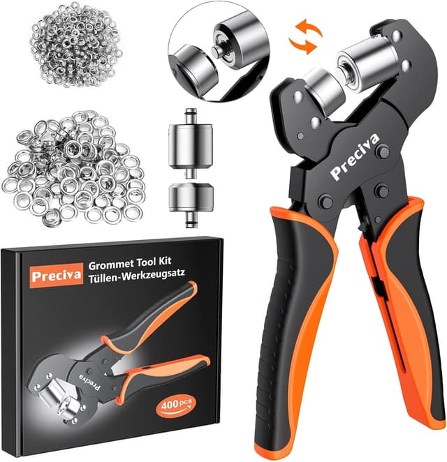 Imagen de Preciva Ösenzange Set mit austauschbaren Köpfen en OfertitasTOP