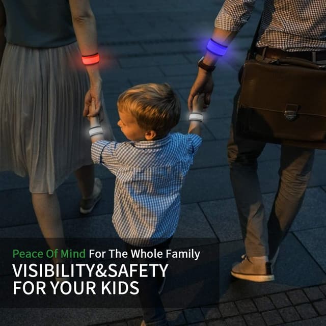 Thumbnail 4 de LOBKIN Braccialetti Luminosi LED 6 pezzi