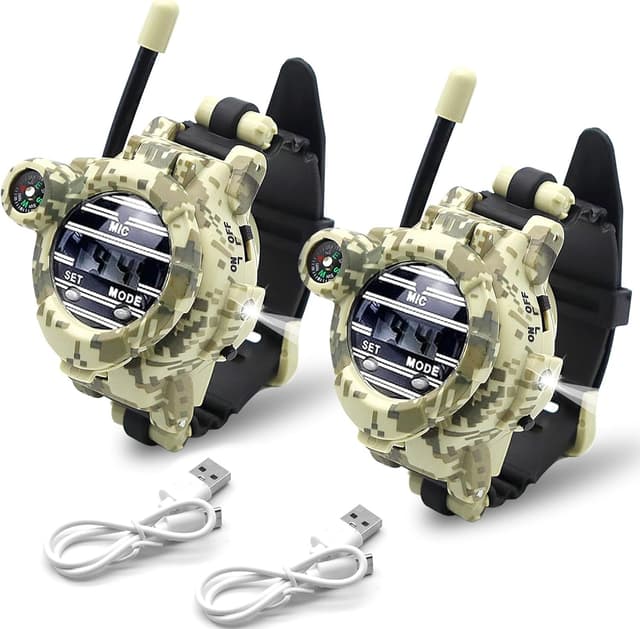 Thumbnail 6 de Walkie Talkies Watch Spy Watch for Kids (Age 8–12) — 7-in-1 Digital Talkback Watch Toy