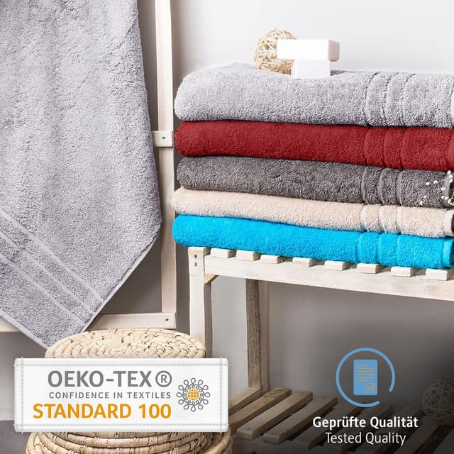 Thumbnail 5 de Serviette de sauna Komfortec 100 x 200 cm ⚙