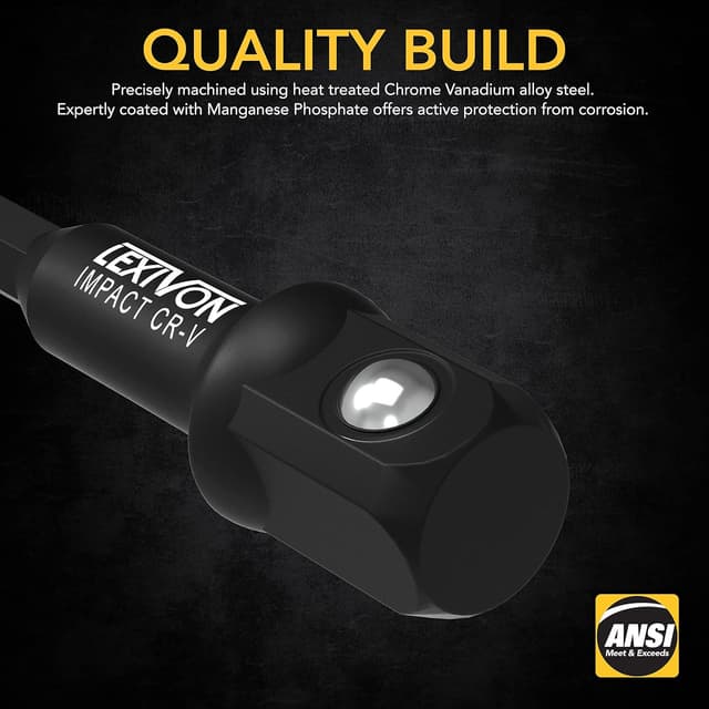 Detalle 2 de LEXIVON 3" Impact Socket Adapter Set LX-101