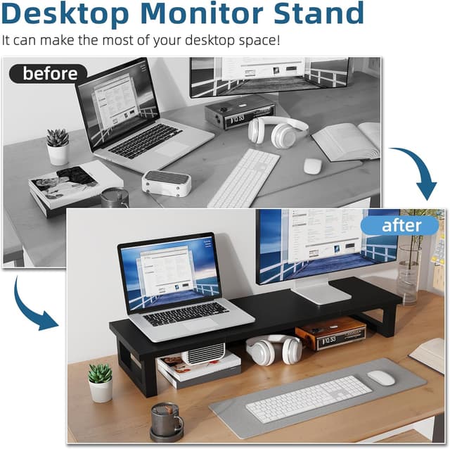 Detalle 2 de OYRREU Bildschirmerhöhung 91x26 cm