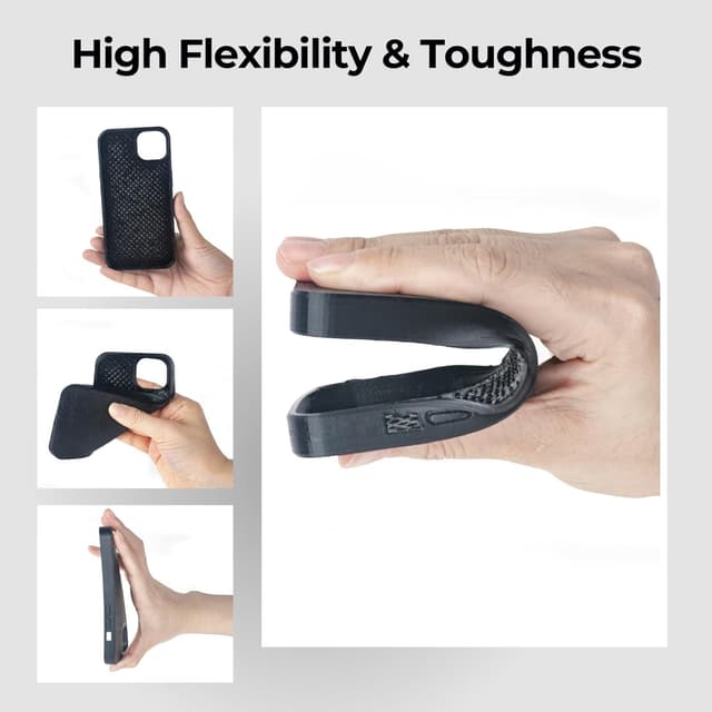 Detalle 2 de Siraya Tech Flex TPU 85A Filamento Flexible ISO 10993 🧪