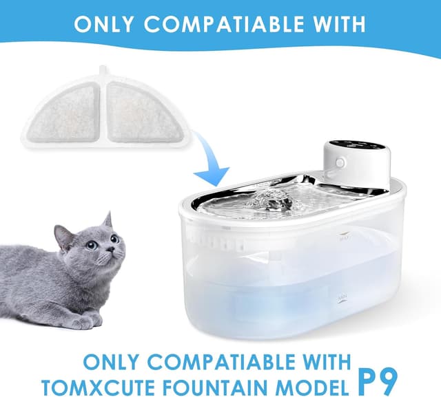 Thumbnail 5 de TOMXCUTE P9 Ersatzfilter 10er Set mit 2 Vorfilz