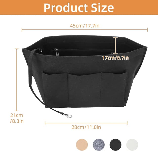 Thumbnail 2 de LITLANDSTAR Handbag Organiser Insert 17.7x6.7x8.3in