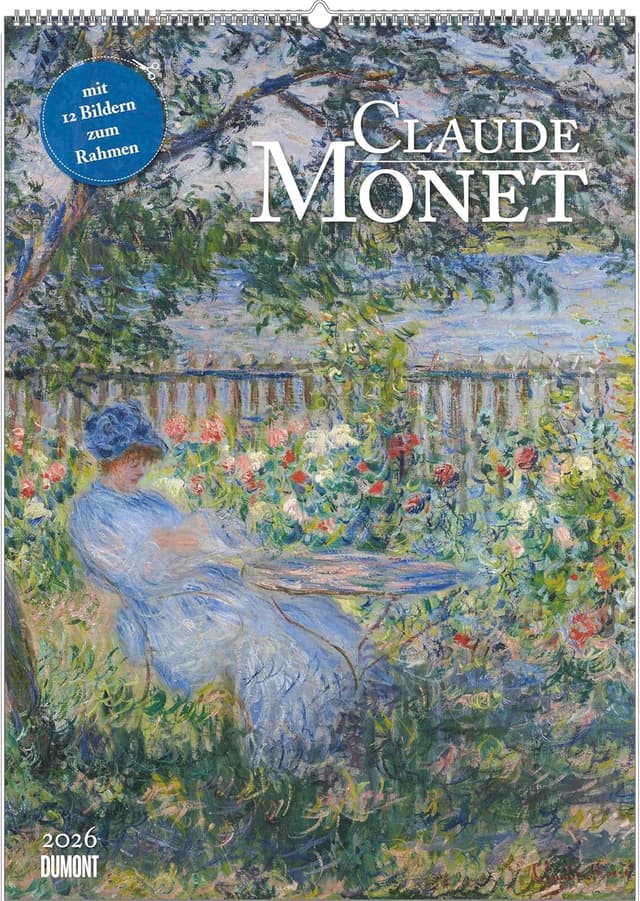Imagen de DUMONT Claude Monet 2026 Kunst-Poster-Kalender (50 x 70 cm) – Wandkalender mit 12 Impressionismus-Motiven en OfertitasTOP