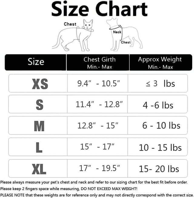 Detalle de Anlitent Soft Mesh No Pull Cat Harness and Lead Set (Black, X-Large) with Escape Proof Kitten Vest