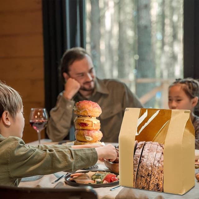 Detalle de NOONEAST 100-Pack Large Paper Bread Bags ⚙