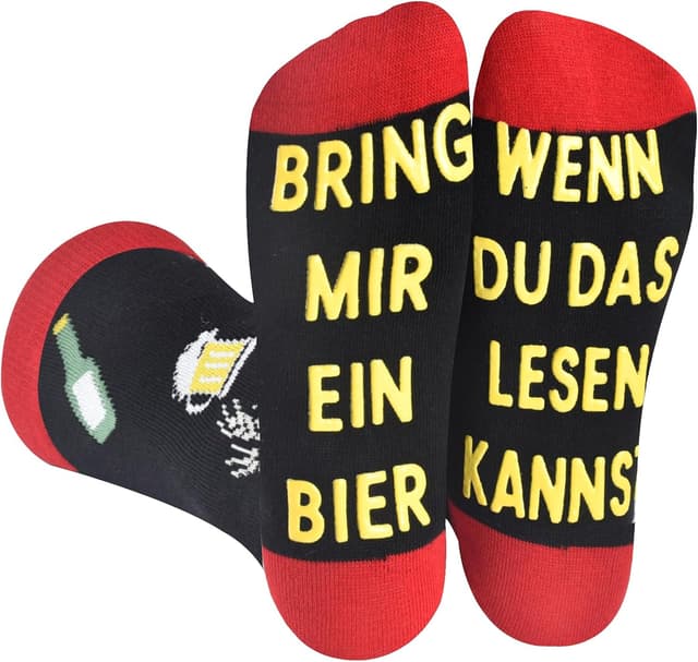 Thumbnail 6 de OEAGO Vatertagsgeschenk für Papa – Fußball-Socken (Gr. 43–46)