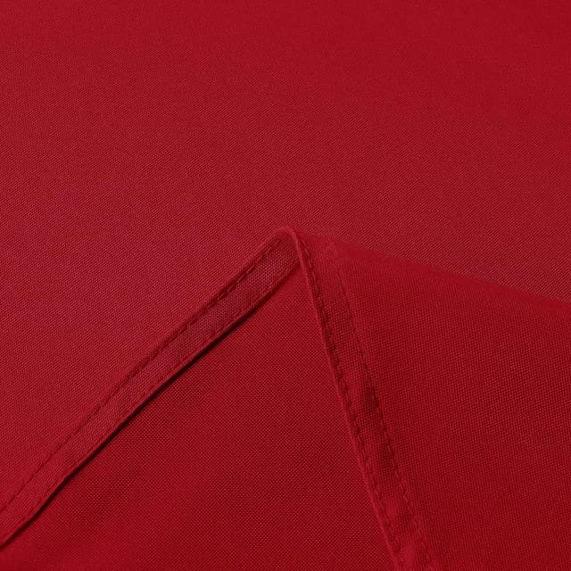 Detalle de sancua Rectangle Tablecloth (60 x 84 Inch) — Stain & Wrinkle Resistant Washable Polyester Table Cover, Red