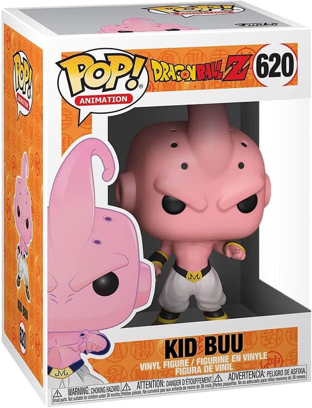 Detalle 2 de Funko Pop! Dragon Ball Z Kid Buu 🧟♂️ Figura Coleccionable Oficial