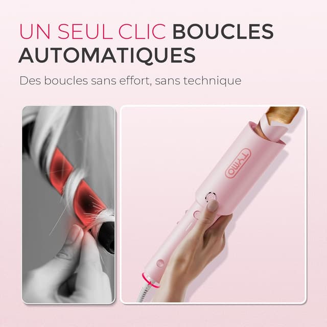 Detalle 2 de TYMO CURLPRO 32mm bouclier automatique