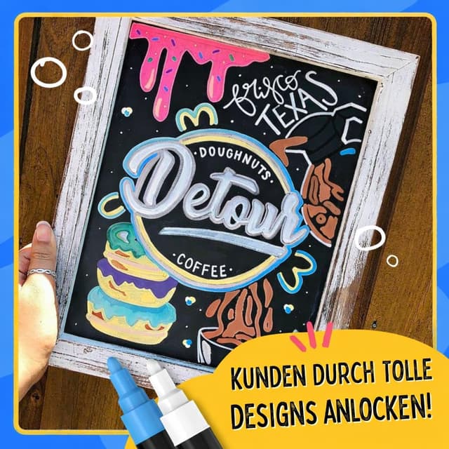 Thumbnail 6 de Chalkola 21 Kreidestifte 21 Stifte 6mm