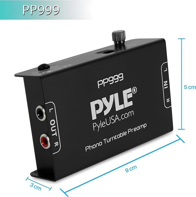 Detalle de Pyle Préampli Phono 12 V