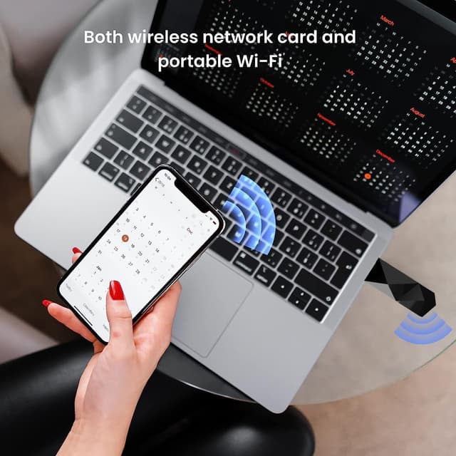 Thumbnail 3 de DBIT AX1800 USB WiFi 6 Adapter