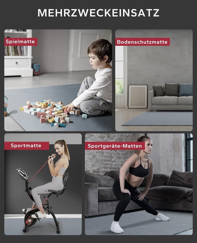 Thumbnail 4 de HAPBEAR Yogamatte XXL 213×152 cm 🧘