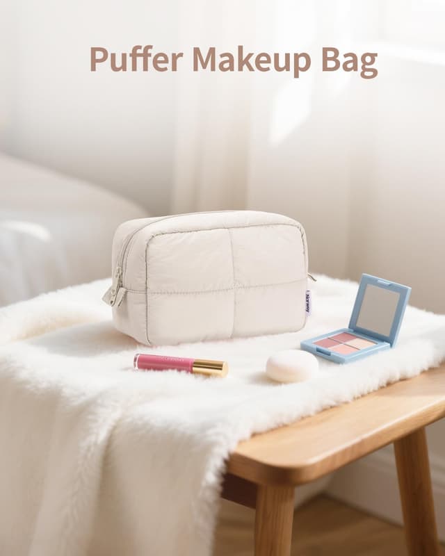 Detalle 2 de Narwey Makeup Bag Large Travel