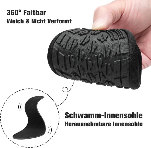 Detalle de SAGUARO Scarpe da scoglio con asciugatura rapida, 7 fori di drenaggio e suola antiscivolo (Rombi, Gr. 36-47)